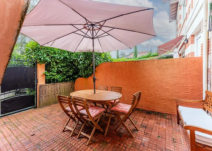 La Palmeraie 300m Plage, Calme شقة *