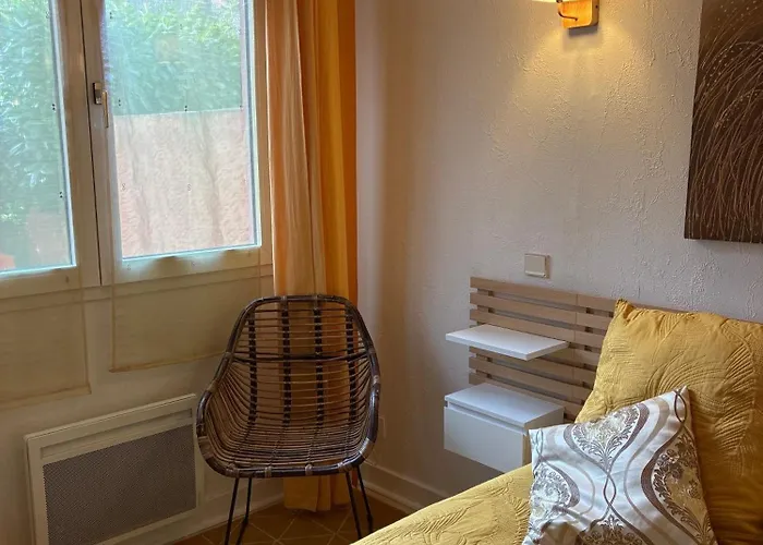 شقة La Palmeraie 300m Plage, Calme